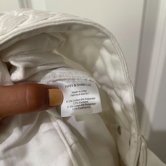 Veronica Beard Biscayne Braided-Waist Boot-Cut Jeans - Picture 3 of 5